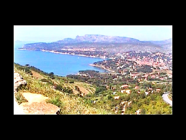 Cassis - Overlooking The Town and Inlet